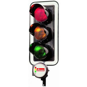 Feu tricolore de chantier LZA 400 LED - Feu de chantier LZA 400