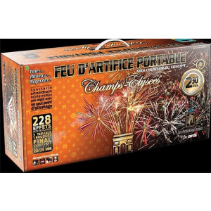 Feux d'artifice automatiques - Feux d'artifice avec fusées, bengales, étincelles