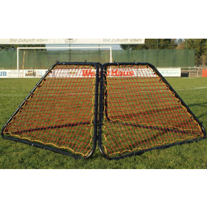 Filet de rebond 4 faces pour football - 4 faces - Dimensions pour 1 face : 165 x 105 cm