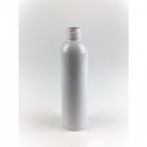 Flacon Aluminium blanc - Contenance : 200 ml