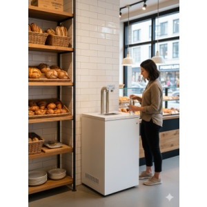 https://www.techni-contact.site/ressources/images/produits/merchandising/fontaine-a-eau-pour-restaurant-capacite-de-refroidissement-80-l-h-debit-4-l-min-37716141-1.jpg - Capacité de refroidissement : 80 L/h