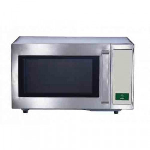 https://www.techni-contact.site/ressources/images/produits/merchandising/four-a-micro-ondes-cafeteria-sole-fixe-1100w-72298585-1.jpg - Capacité : 25 L - Puissance : 1100 W – En Inox