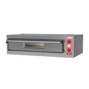 Four à pizza avec éclairage chambre de cuisson - 1 chambre 9 pizzas de diamètre 33 cm 
