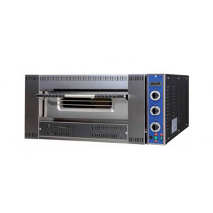 Four à pizza gaz pour professionnels - Puissance : 13.9 ou 18 Kw - Dimensions (mm) : 1000 x 840 x 470 - 1000 x 1140 x 470  – Température de travail 450°C