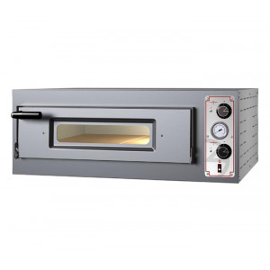 Four pizza à plan réfractaire - Puissance Tot : de 5.60 à 14.60 kW - Dim extérieures :de 99x92x38 à 99x127x68 cm