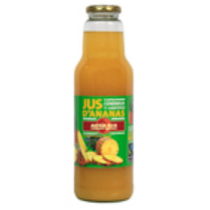 Fournisseur de boissons équitables - Jus d'ananas 75 cL.