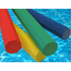 Frites de piscine octogonales - Dimensions (cm) : 100 x 6 ou 160 x 6