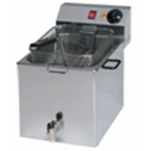 Friteuse électrique professionnelle 8 litres - Dimensions (mm) : 340 x 540 x 250