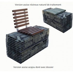 Gabion en fil galvanisé - Structure en acier mécano