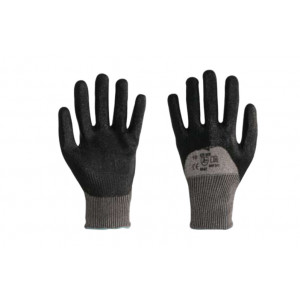 Gant anti coupure nitrile noir - Tailles : De 6 à 10 - Matière : Nitrile noir