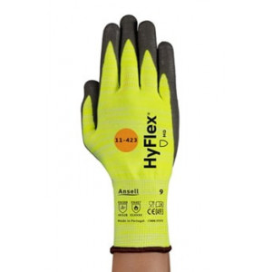 Gant de manutention anti coupure - Tailles :7,8,9,10 -  Matière : Fibre INTERCEPTTM, PU, nitrile - Norme : EN 388 ( 4X32B) et EN 407 - Conditionnement : 12 paires