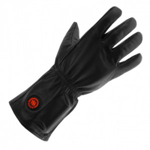 Gants chauffants en cuir - 1 Paire de Gant / 2 Batteries / 1 Chargeur / 1 Notice