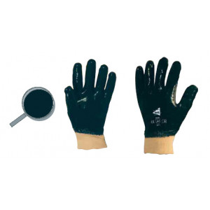 Gants de protection Taille 9 à 10 - Taille : De 9 à 10  - Matière : Nitrile bleu