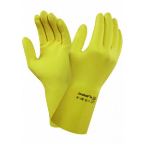 Gants pour manutention faible et légère - Tailles : S, M , L,  XL - Matière : Latex de caoutchouc naturel - Norme : EN 388 et EN 374-5 - Conditionnement : 12 paires