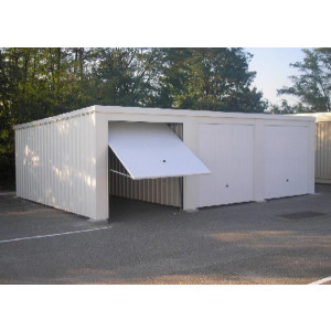 Garage métallique démontable - Hauteur : 2 - 2,50 - 3 m