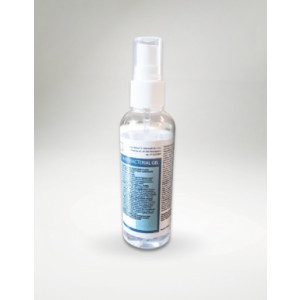 Gel Hydroalcoolique 100 ml - Flacon spray 100 ml de solution hydroalcoolique à 1,85€ HT/pièce (achat 50 pièces)