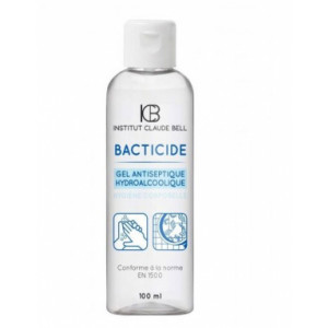 Gel hydroalcoolique bactéricide anti Covid-19 - Antiseptique désinfectant des mains, flacon 100 ml