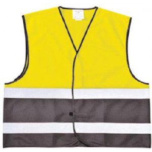 Gilet de signalisation en polyester Taille S à 3XL - Taille : du S à 3XL