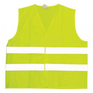 Gilet de signalisation et sécurité - 100% polyester - Taille XL -