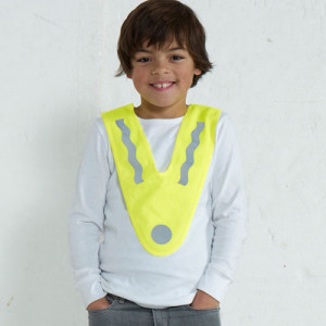 Gilet de signalisation pour enfants - Avec bandes réfléchissantes