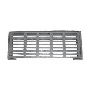 Grille caniveau de ville en fonte ductile D 400 - Classe : D 400