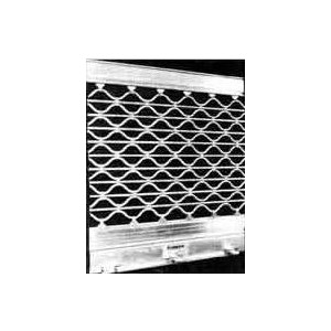 Grille roulante métallique - Commande manuelle ou électrique