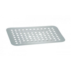 Grille sur pied pour bac à foie 36x26 cm - Inox 18/10 -