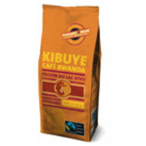 Grossiste café moulu bio pour machine à café - Café moulu pur arabica du Rwanda 250g.