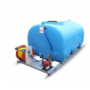 Groupe d'arrosage 2500 L pour l'irrigation - Capacité : 2500 L - Dimensions ( L x l x H )   : 2570 x 1500 x 1190 mm