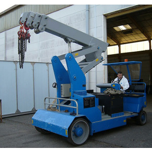 Grue automotrice télescopique - Système de levage breveté - Portée jusqu'à 50 000 Kg