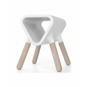 Guéridon DIDIER - Usage : Intérieur - Matière : composite - Dimensions ( L x l x h): 60 x 30 x 45 cm