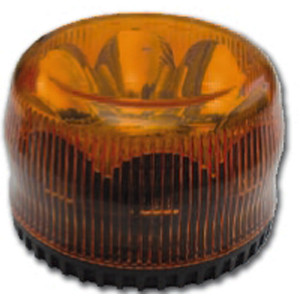 Gyroled orange - LED 12 volts - Feu seul ou avec emphase : 12 à 24 volts