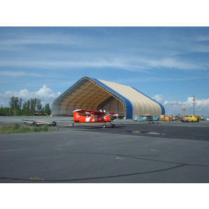 Hangar avion en toile - Protection contre les intempéries - Espace sécurisé