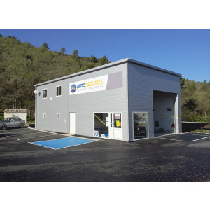 Hangar modulaire métallique - Portée (m) : 5 - 20 m