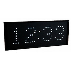 Horloge numérique LED - Hauteur digits : 8 cm – Heure, date et chronomètre