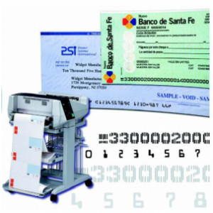 Imprimante industrielle laser listing - Débit d‘impression jusqu‘à 11.500 chèques par heure