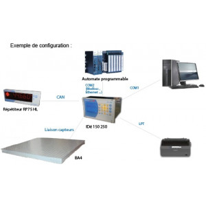 Indicateur pesage industriel - Logiciel et pesage pour le process industriel.