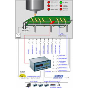 Indicateur process pour pesage en continu - SERIE CPW 