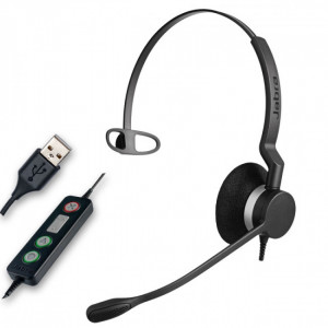 Jabra BIZ 2300 USB Mono - Version UC -Casque Téléphonique - GN2300USB-Jabra GN

