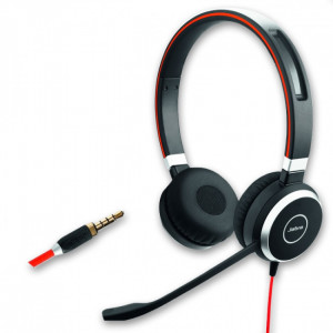 Jabra Evolve 40 UC Duo Jack -Casque pour téléphone mobile - GNEVOL40DJACK-Jabra GN

