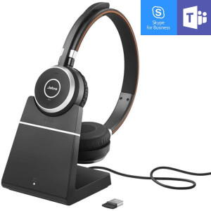 Jabra Evolve 65 UC MS Duo +Socle de charge - Casque Téléphonique - GNEVOL65DPM-Jabra GN
