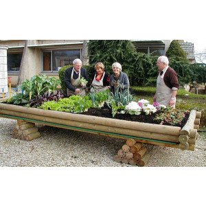 Jardin thérapeutique surélevé - Avec ou sans serre