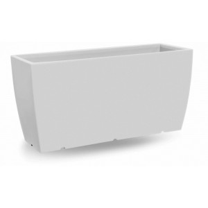 https://www.techni-contact.site/ressources/images/produits/merchandising/jardiniere-rectangulaire-42519217-1.jpg - Dimensions: 100 x 36 x 50 cm  - En polyéthylène – Blanc