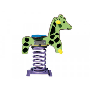 Jeu sur ressort girafe - Pour les enfants de 1 à 12 ans