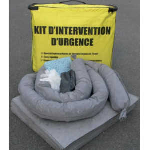 Kit anti pollution 10 à 800 L - 10 à 800 Litres - Absorbants d'urgence tous liquides