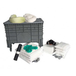 Kit d’absorption sur mesure - Capacité d'absorption : 250 litres