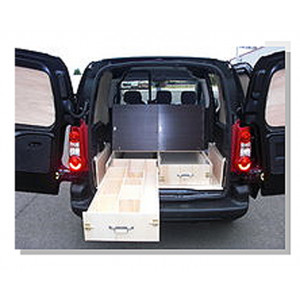 Kit de rangement sur Citroën Berlingo - Kit de rangement avec casiers tiroirs