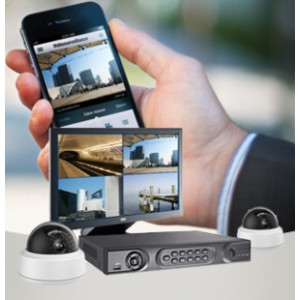 Kit vidéosurveillance professionnel - Pack complet caméra vidéo surveillance pas cher