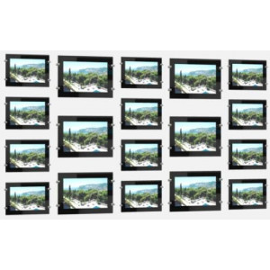 Kit vitrine Led - Ensemble de porte-affiches lumineux