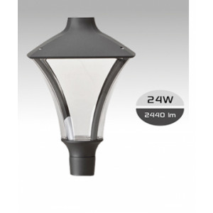 Lampadaire LED éclairage public 24 W - Puissance  : 24W - 2440 lumens